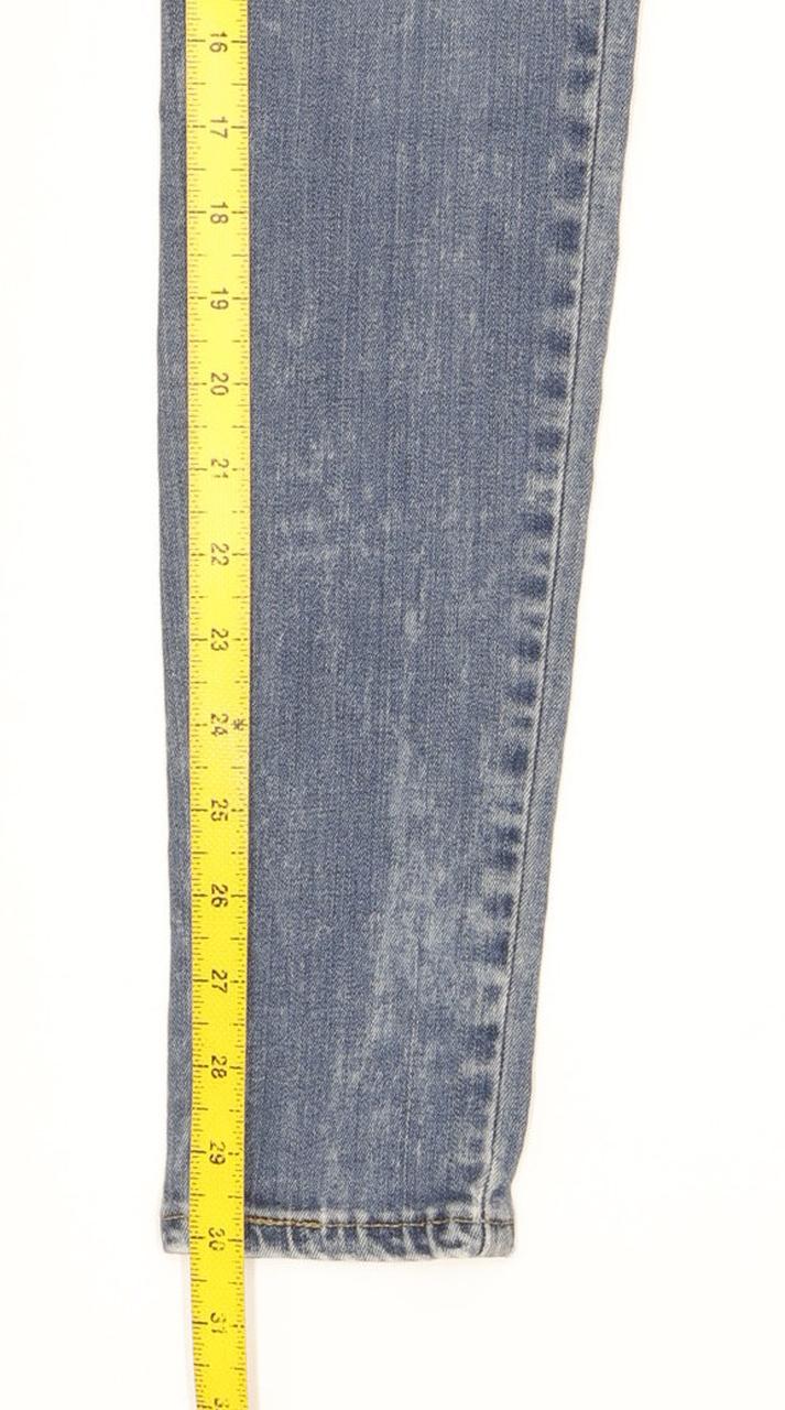 Levi's 710 Super Women Blue Skinny Slim Stretch Jeans W26 L30