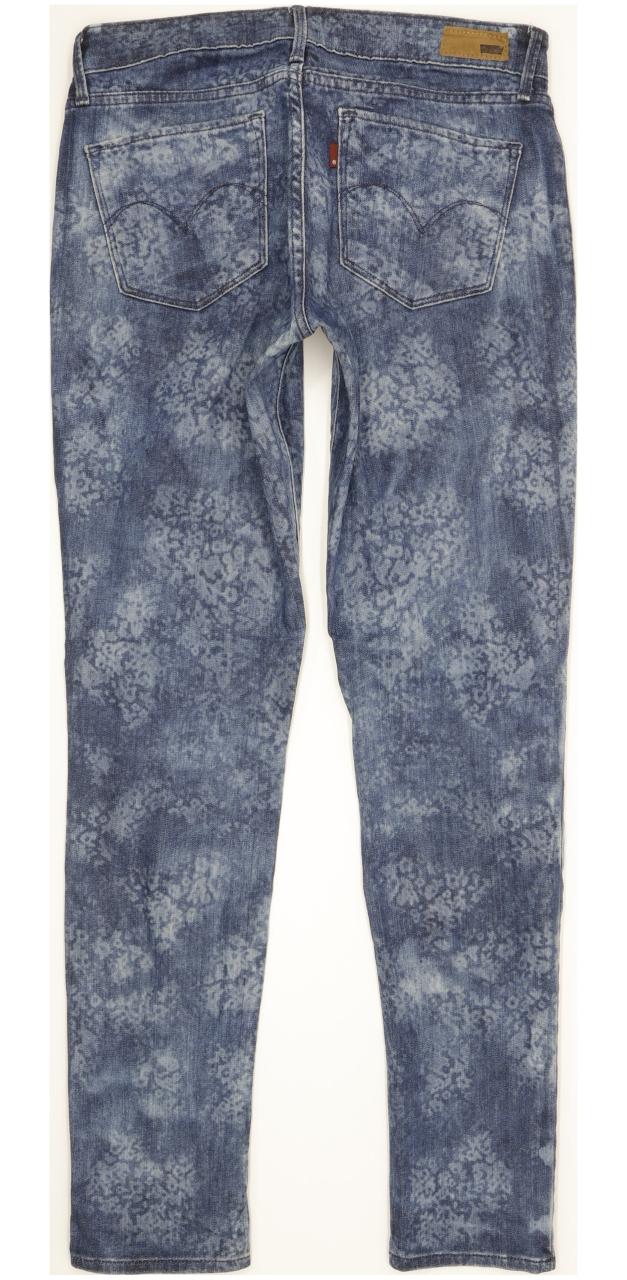 Levi's Demi Curve Women Blue Skinny Slim Stretch Jeans W27 L31