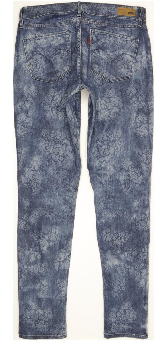 Levi's Demi Curve Women Blue Skinny Slim Stretch Jeans W27 L31