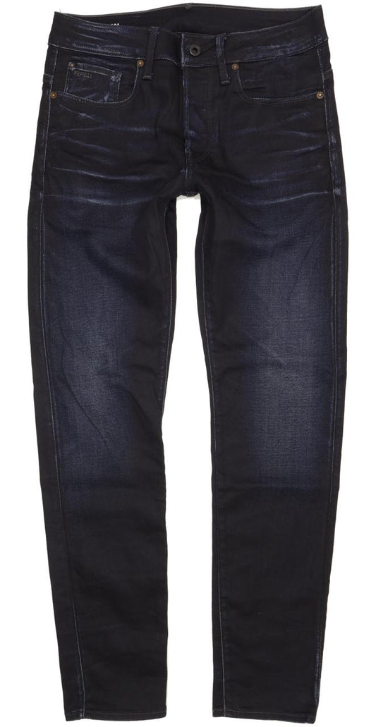 G-Star 3301 Men Navy Straight Slim Jeans W29 L31