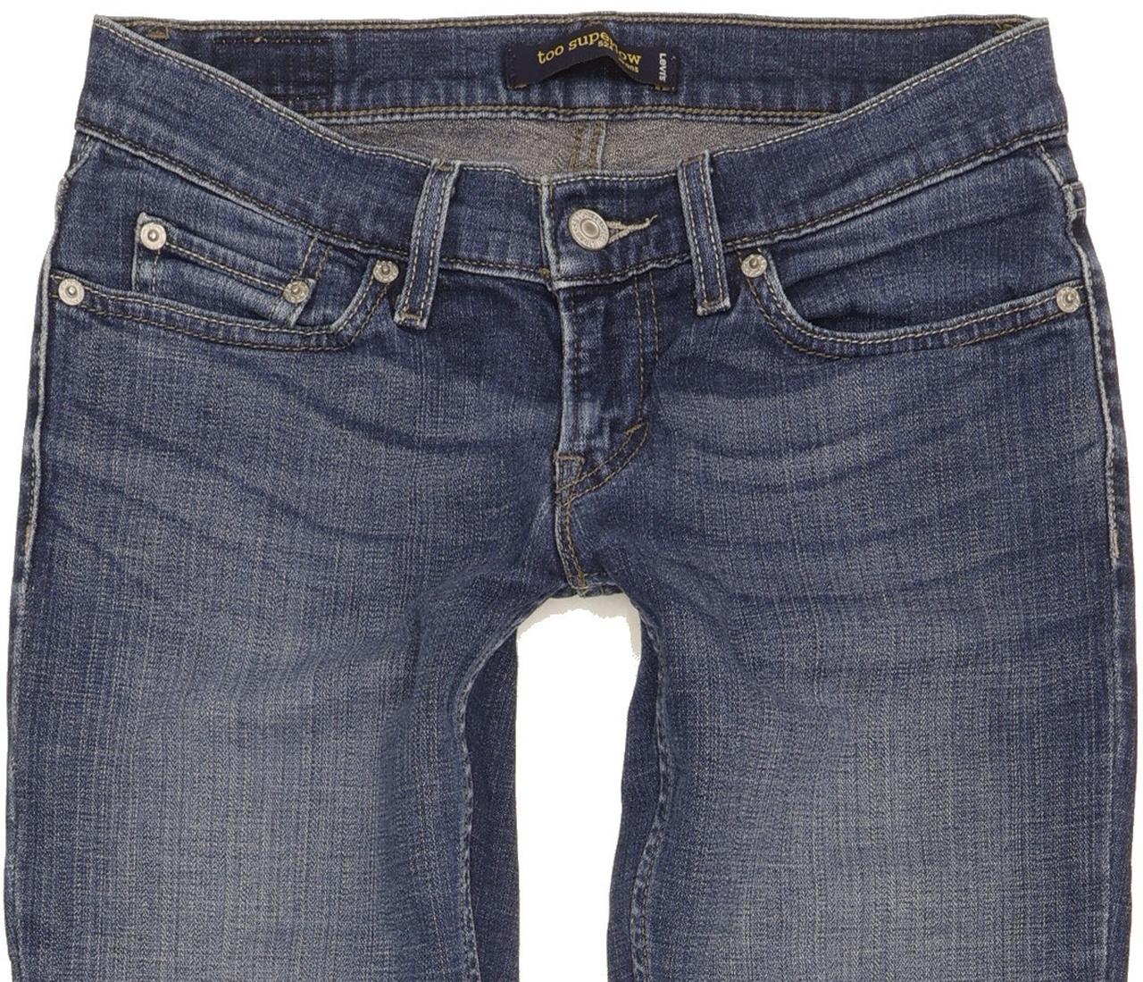 Levi's 524 Women Blue Skinny Slim Stretch Jeans W26 L29