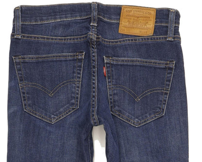 Levi's 511 Men Blue Straight Slim Stretch Jeans W29 L31