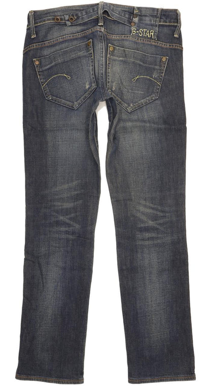 G-Star Midge Women Blue Straight Slim Stretch Jeans W29 L31