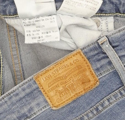 Levi's 712 Women Blue Straight Slim Stretch Jeans W30 L30