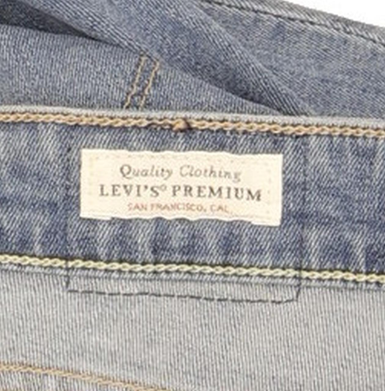 Levi's 712 Women Blue Straight Slim Stretch Jeans W30 L30
