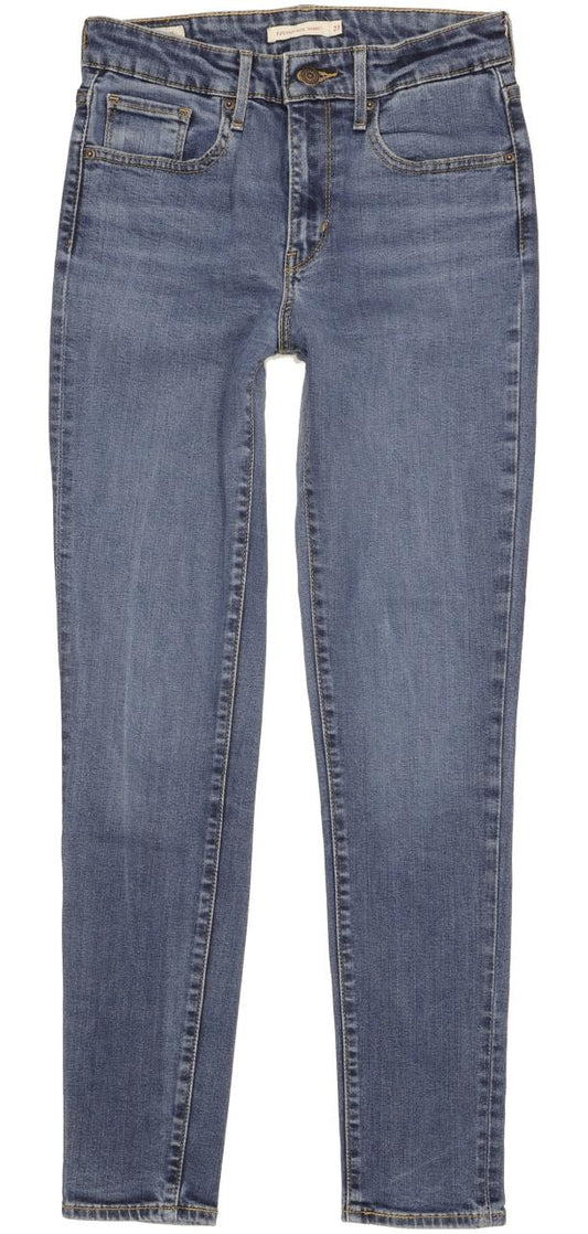 Levi's 721 Women Blue Skinny Slim Stretch Jeans W27 L29