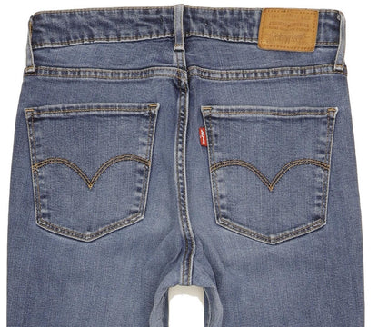 Levi's 721 Women Blue Skinny Slim Stretch Jeans W27 L29