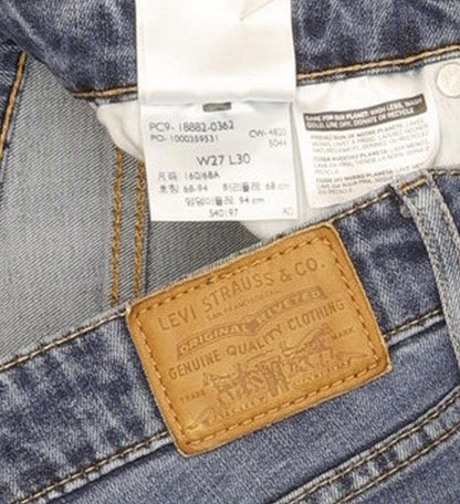 Levi's 721 Women Blue Skinny Slim Stretch Jeans W27 L29