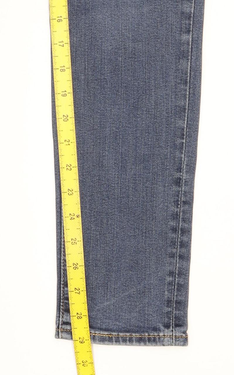 Levi's 721 Women Blue Skinny Slim Stretch Jeans W27 L29
