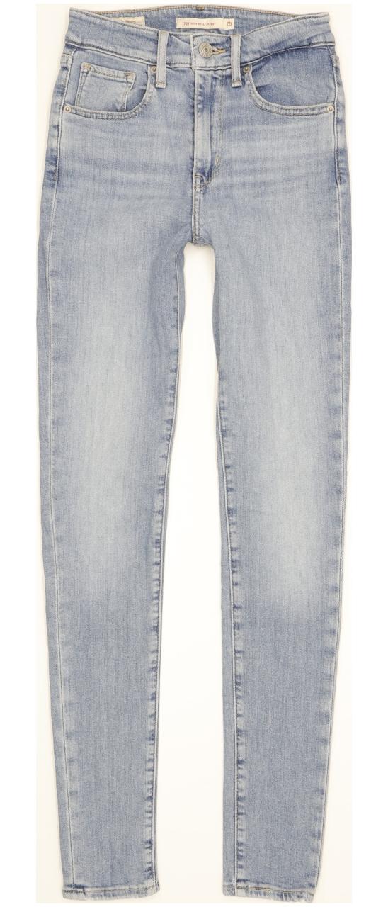 Levi's 721 Women Blue Skinny Slim Stretch Jeans W25 L29