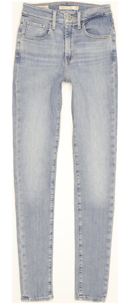 Levi's 721 Women Blue Skinny Slim Stretch Jeans W25 L29
