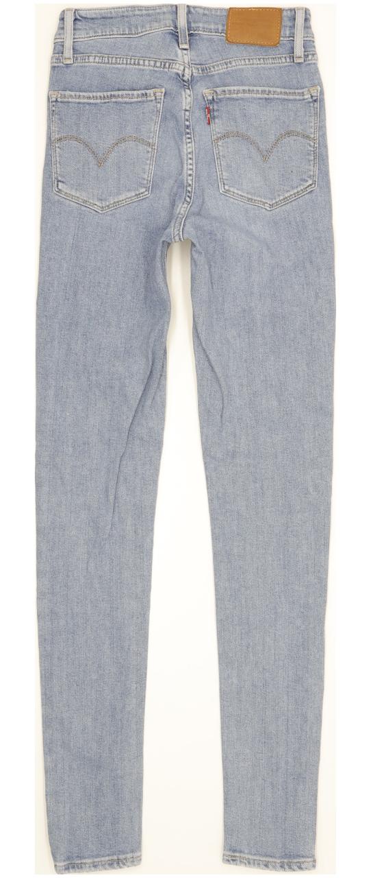 Levi's 721 Women Blue Skinny Slim Stretch Jeans W25 L29