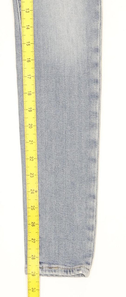 Levi's 721 Women Blue Skinny Slim Stretch Jeans W25 L29