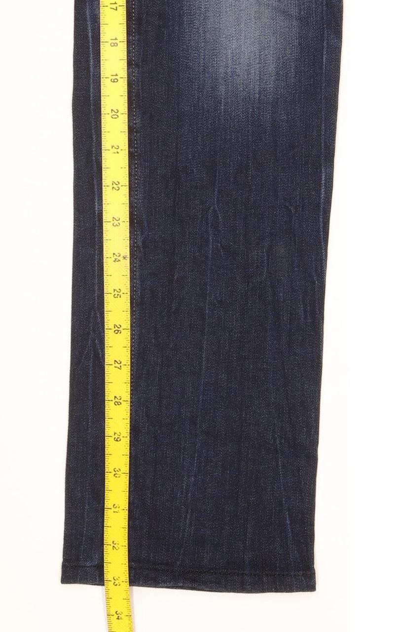 G-Star Attacc Women Blue Straight Slim Stretch Jeans W29 L33