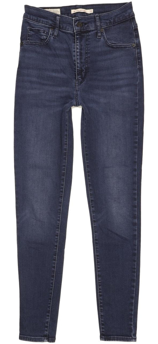 Levi's Mile Women Blue Skinny Slim Stretch Jeans W26 L28