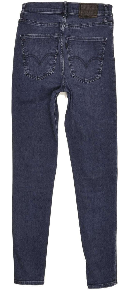 Levi's Mile Women Blue Skinny Slim Stretch Jeans W26 L28