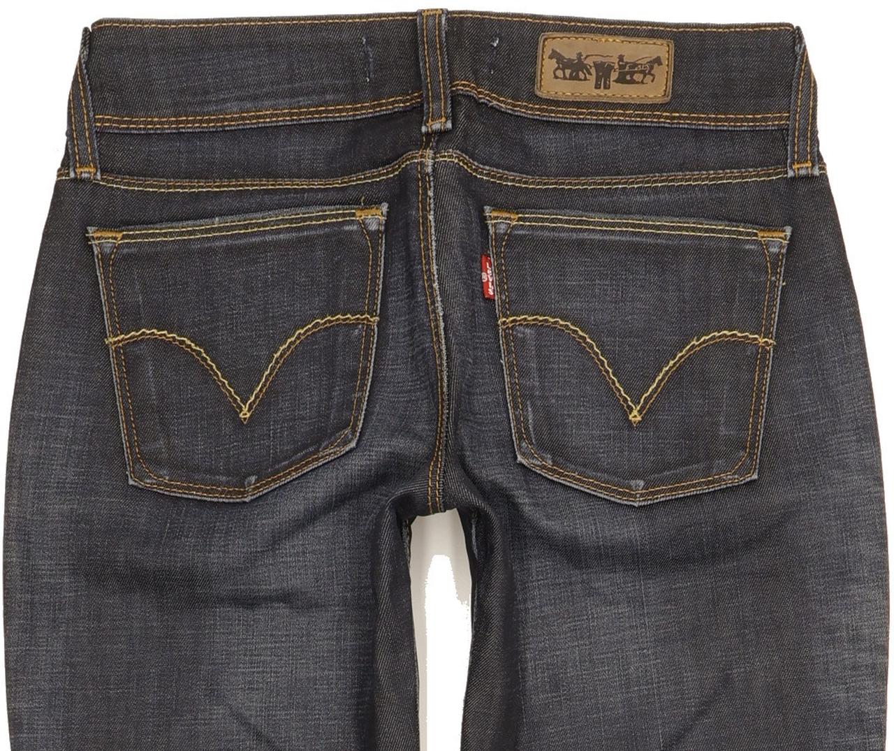 Levi's 473 Women Blue Skinny Slim Stretch Jeans W27 L29