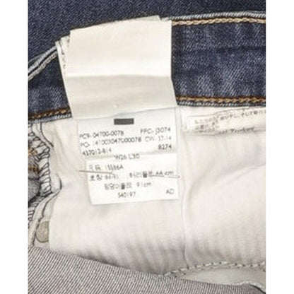 Levi's Demi Curve Women Blue Straight Slim Stretch Jeans W26 L29