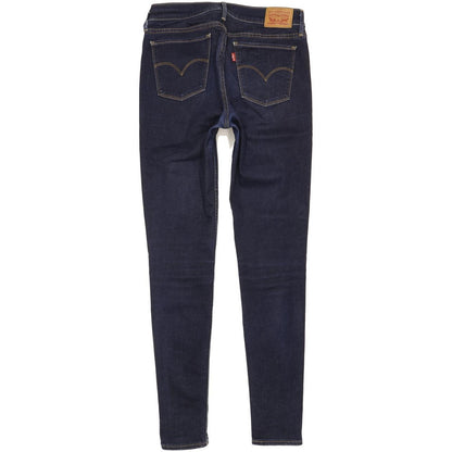 Levi's 710 Super Women Blue Skinny Slim Stretch Jeans W30 L31