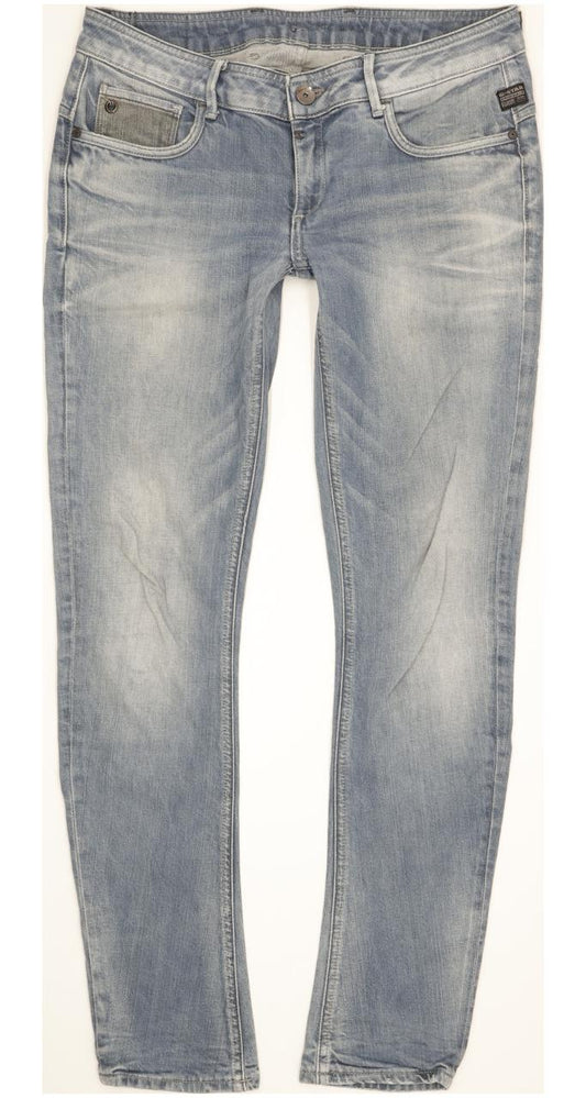 G-Star Midge Rover Women Blue Skinny Slim Stretch Jeans W30 L31