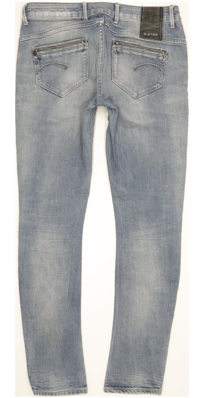G-Star Midge Rover Women Blue Skinny Slim Stretch Jeans W30 L31