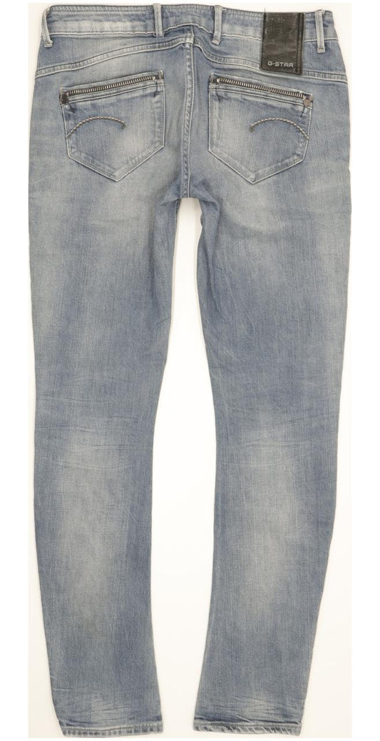G-Star Midge Rover Women Blue Skinny Slim Stretch Jeans W30 L31
