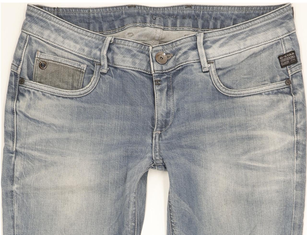 G-Star Midge Rover Women Blue Skinny Slim Stretch Jeans W30 L31