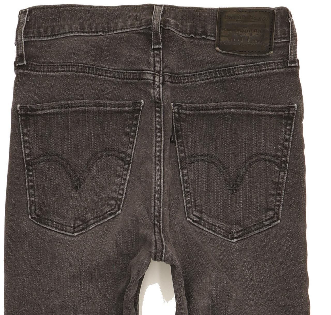 Levi's Mile Women Charcoal Skinny Slim Stretch Jeans W26 L30