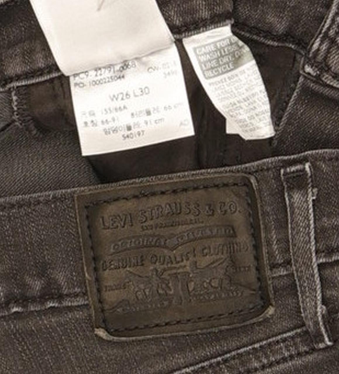 Levi's Mile Women Charcoal Skinny Slim Stretch Jeans W26 L30