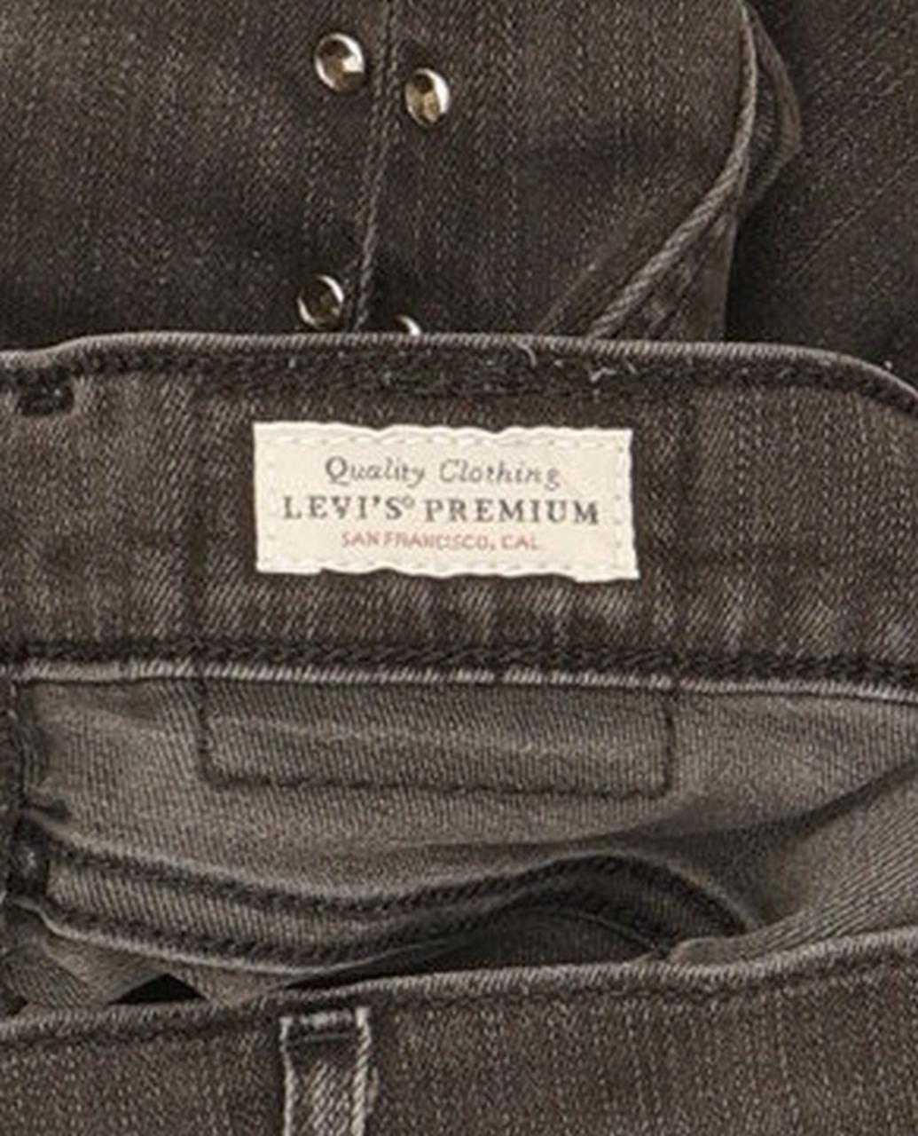 Levi's Mile Women Charcoal Skinny Slim Stretch Jeans W26 L30