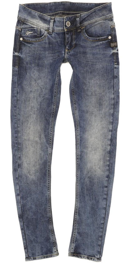 G-Star Lynn Women Blue Skinny Slim Stretch Jeans W27 L31