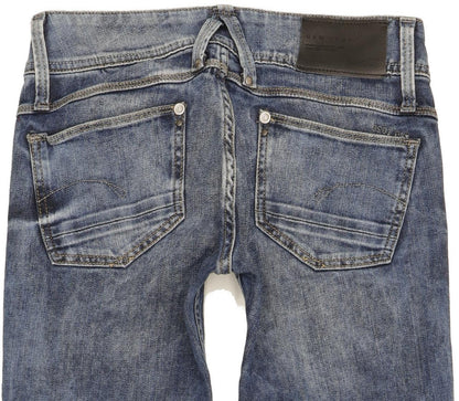G-Star Lynn Women Blue Skinny Slim Stretch Jeans W27 L31