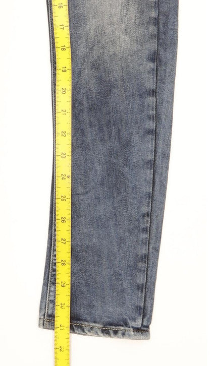 G-Star Lynn Women Blue Skinny Slim Stretch Jeans W27 L31