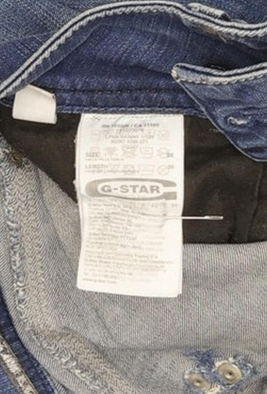 G-Star Lynn Women Blue Skinny Slim Stretch Jeans W26 L30