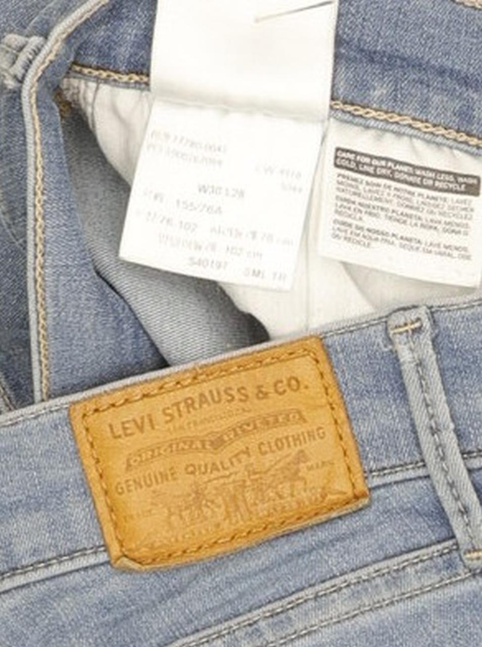 Levi's 710 Super Women Blue Skinny Slim Stretch Jeans W30 L28
