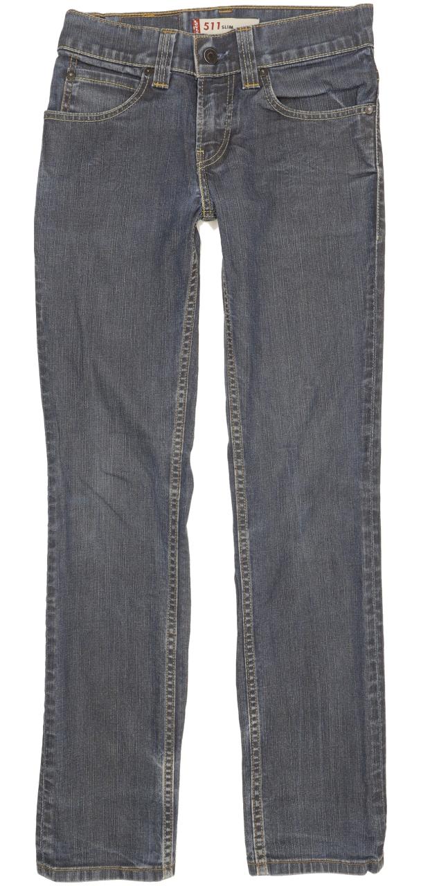 Levi's 511 Men Blue Straight Slim Stretch Jeans W28 L31