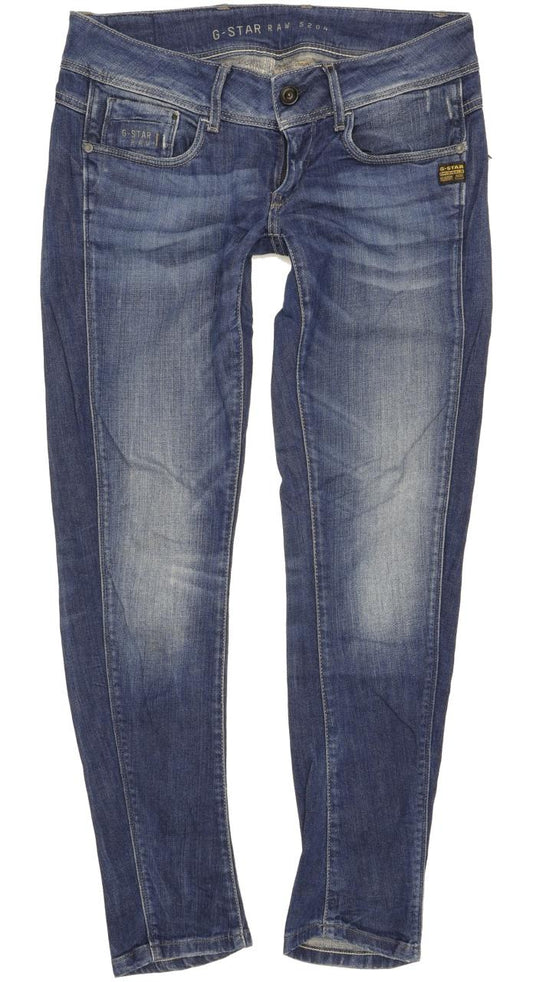 G-Star Women Blue Skinny Slim Stretch Jeans W28 L29