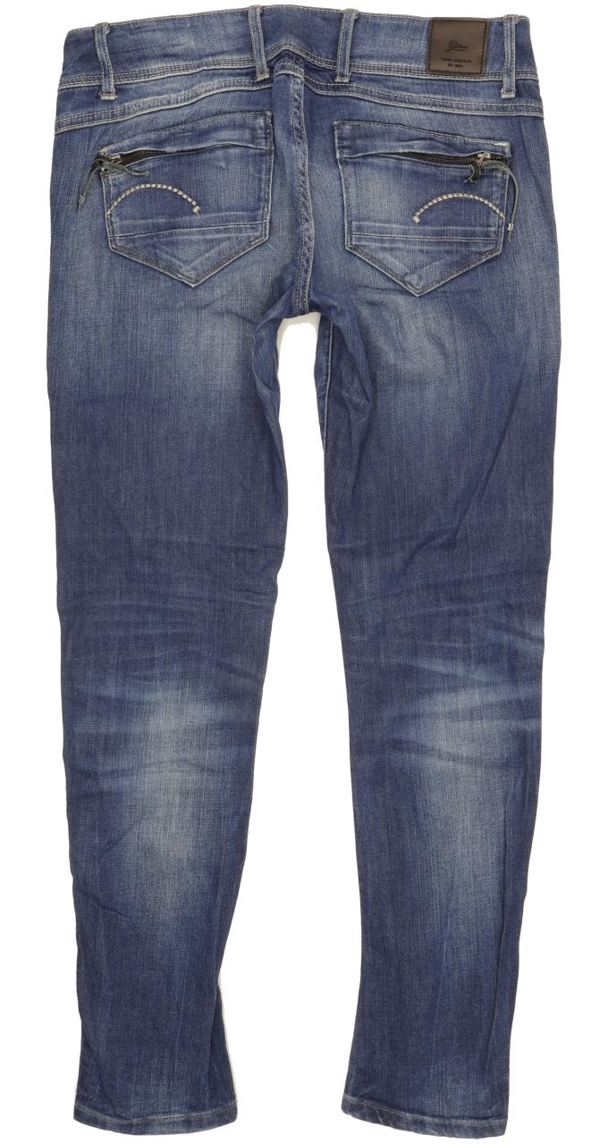 G-Star Women Blue Skinny Slim Stretch Jeans W28 L29