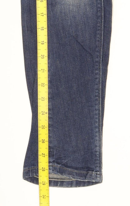 G-Star Women Blue Skinny Slim Stretch Jeans W28 L29