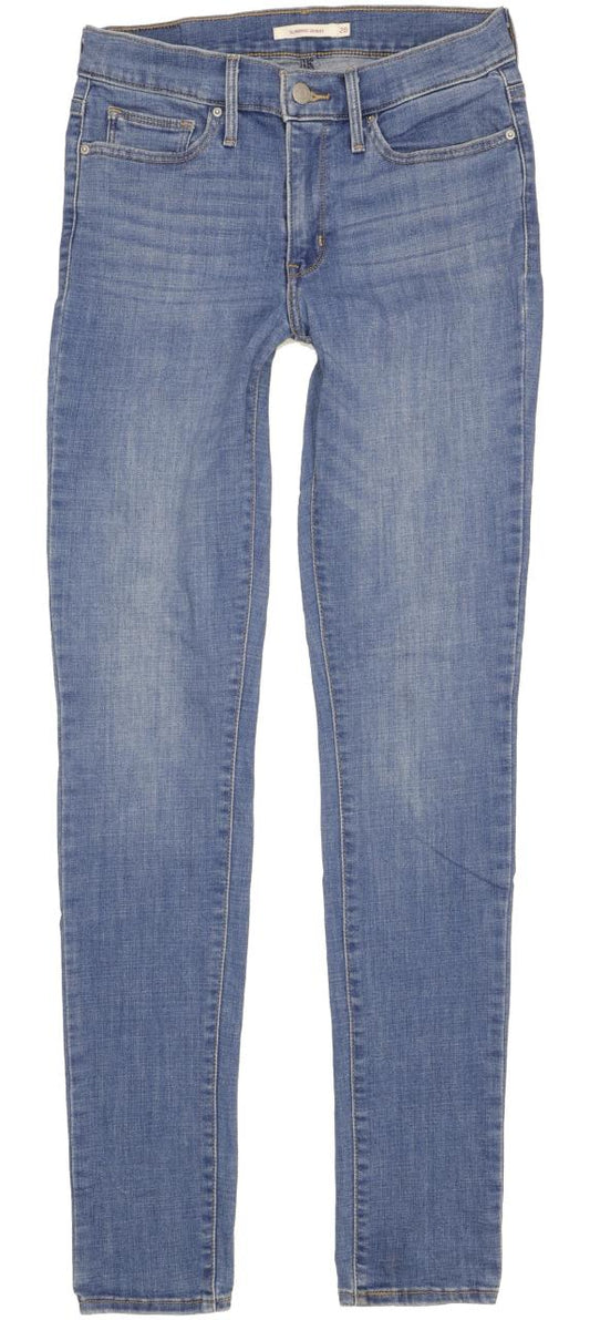 Levi's Slimming Women Blue Skinny Slim Stretch Jeans W28 L33