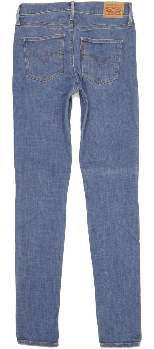 Levi's Slimming Women Blue Skinny Slim Stretch Jeans W28 L33