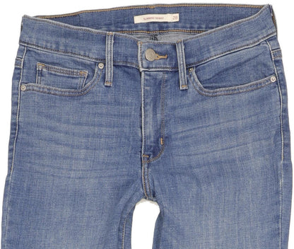 Levi's Slimming Women Blue Skinny Slim Stretch Jeans W28 L33