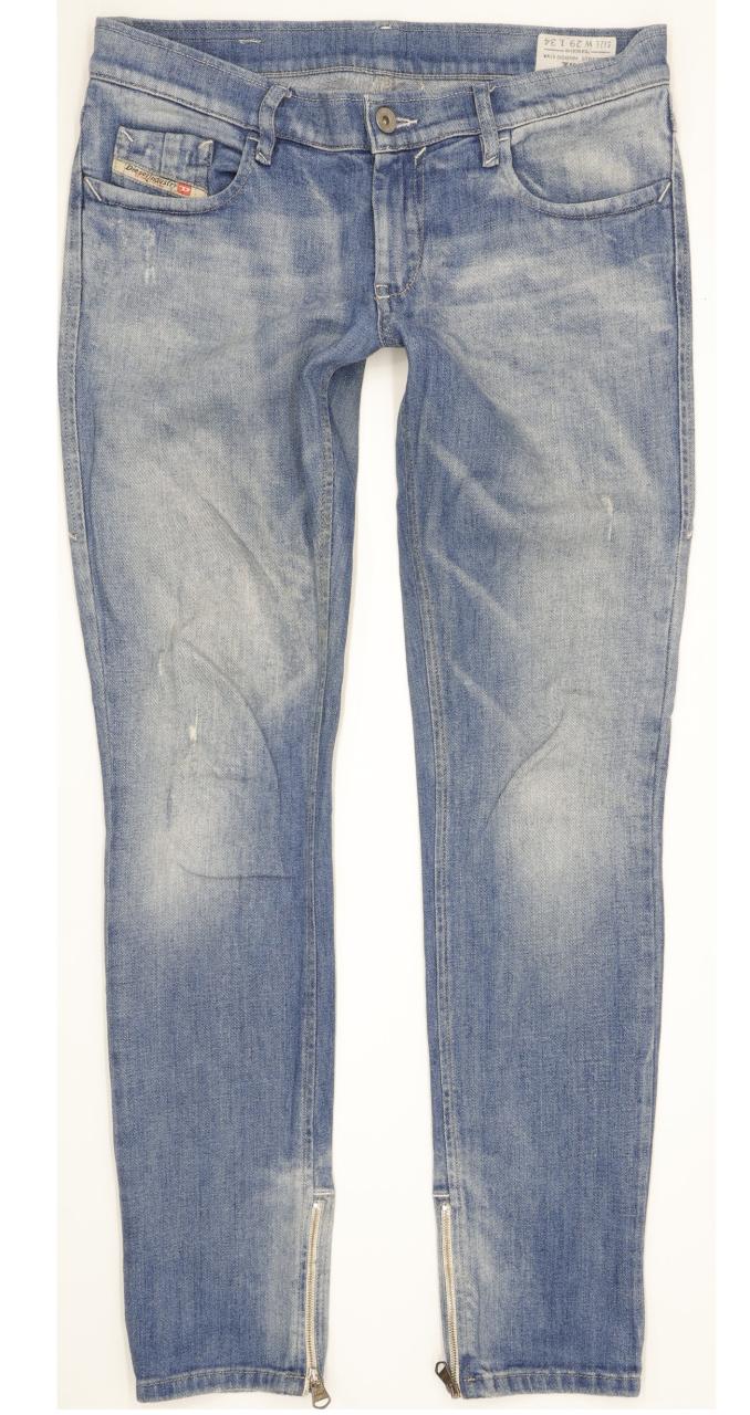 Diesel Zivy Ankle 008NM Women Blue Skinny Slim Stretch Jeans W29 L34