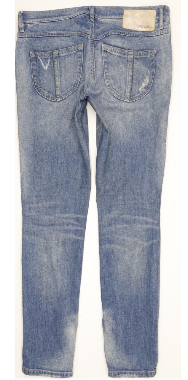 Diesel Zivy Ankle 008NM Women Blue Skinny Slim Stretch Jeans W29 L34