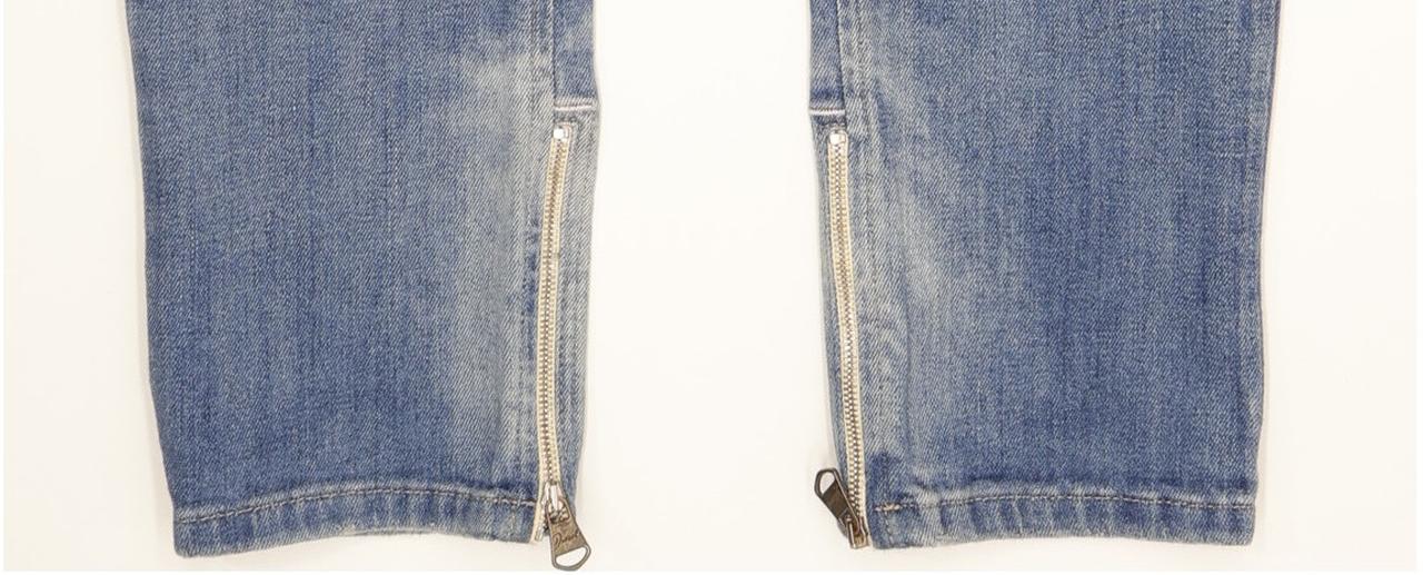 Diesel Zivy Ankle 008NM Women Blue Skinny Slim Stretch Jeans W29 L34