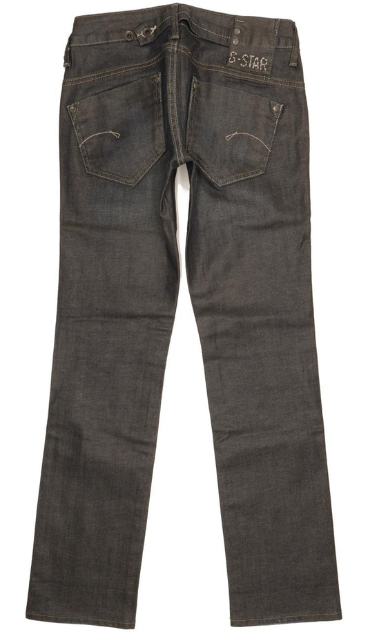 G-Star Midge Women Blue Straight Slim Stretch Jeans W26 L30