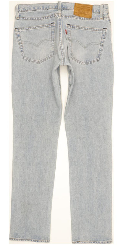 Levi's 511 Men Blue Straight Slim Stretch Jeans W30 L32