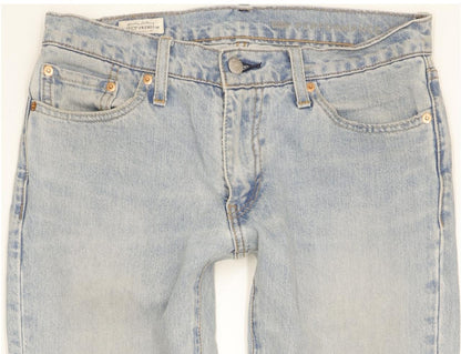 Levi's 511 Men Blue Straight Slim Stretch Jeans W30 L32
