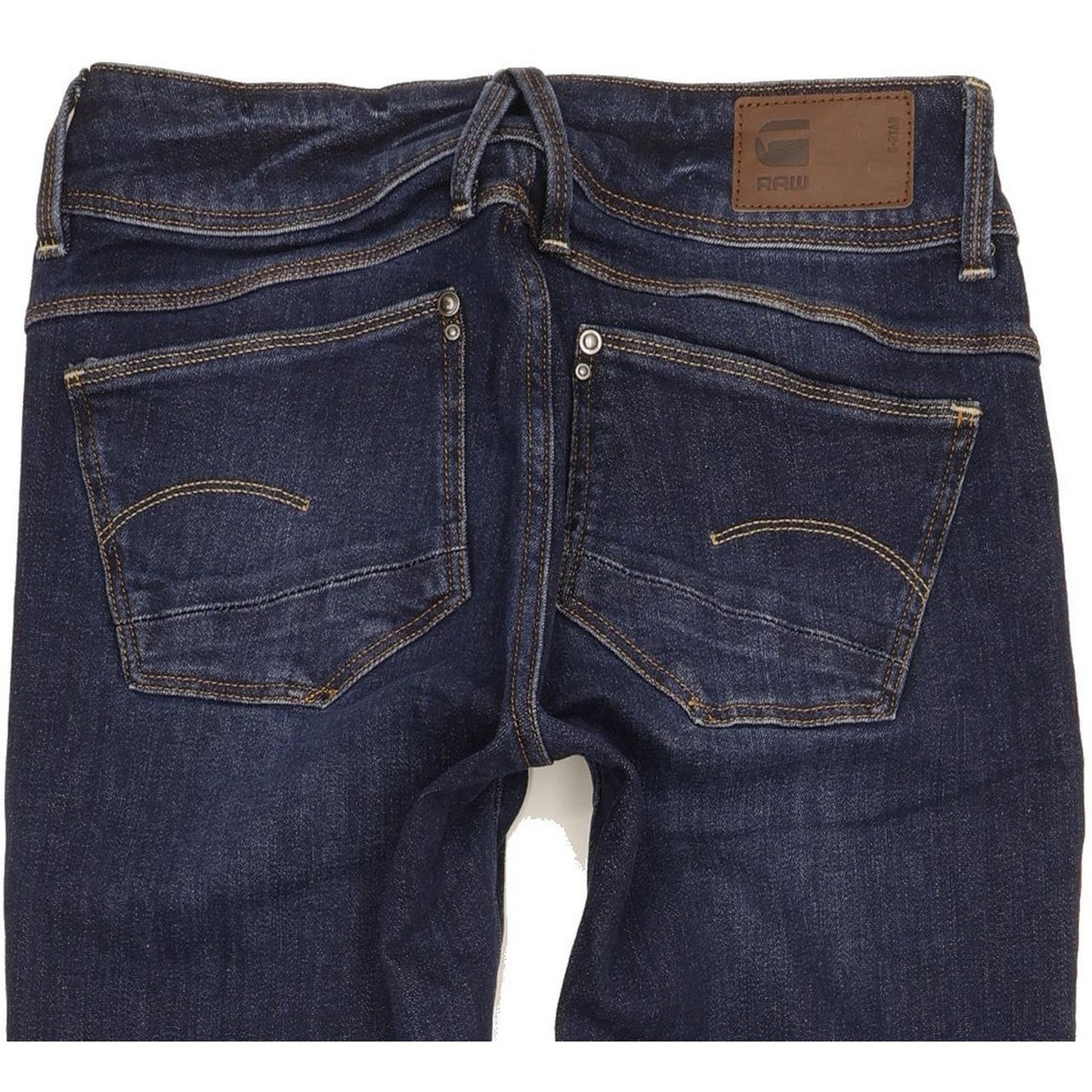 G-Star Lynn Women Blue Skinny Slim Stretch Jeans W25 L30