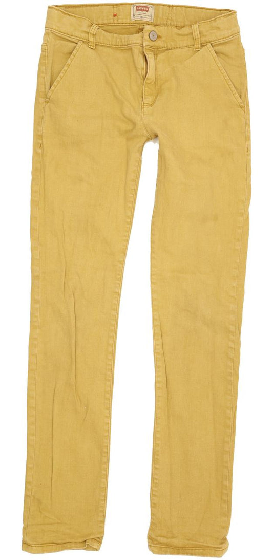 Levi's Kids Beige Skinny Slim Stretch Jeans W28 L31